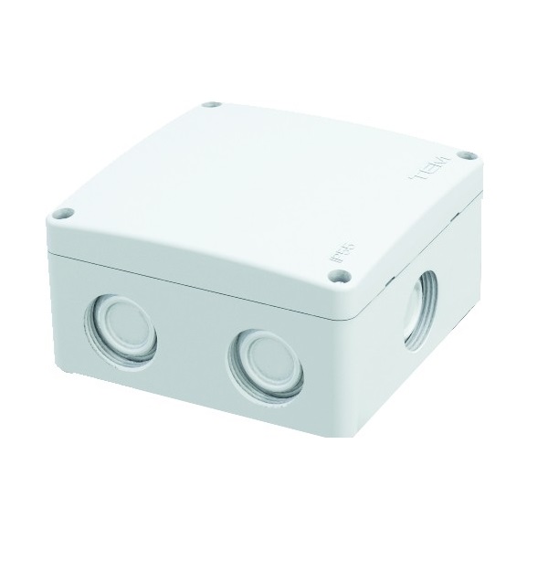 Cassetta 8x8 IP55 L/Lisci Bianca